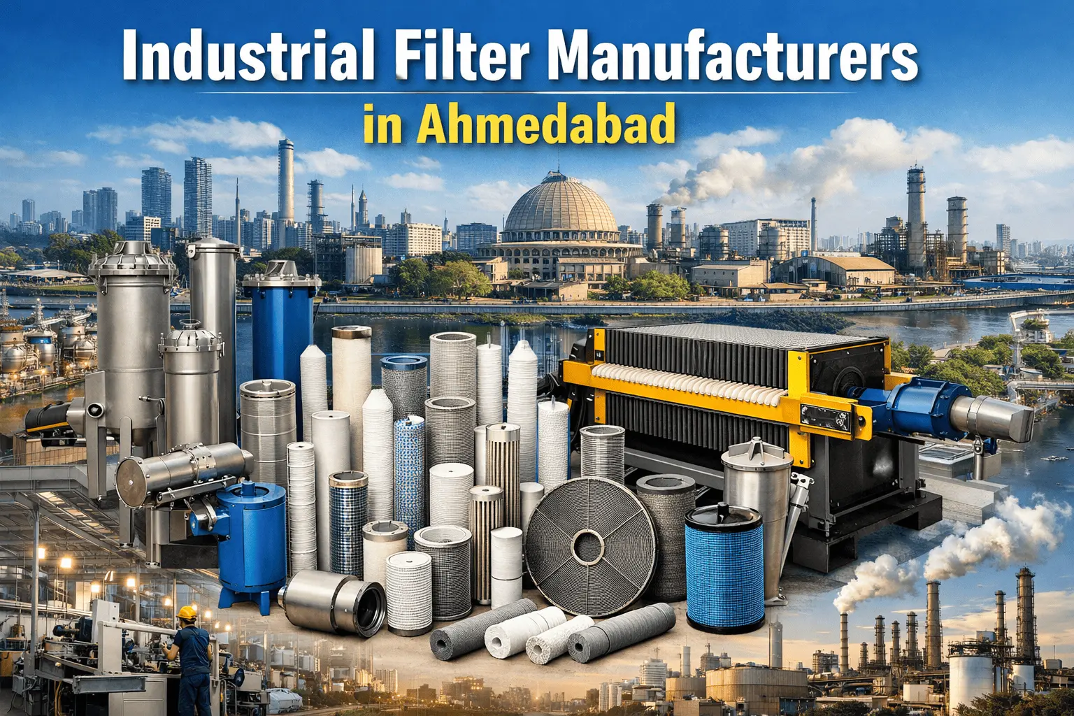 Top Industrial Filter Manufacturers in Ahmedabad — Buyer's Guide 2026