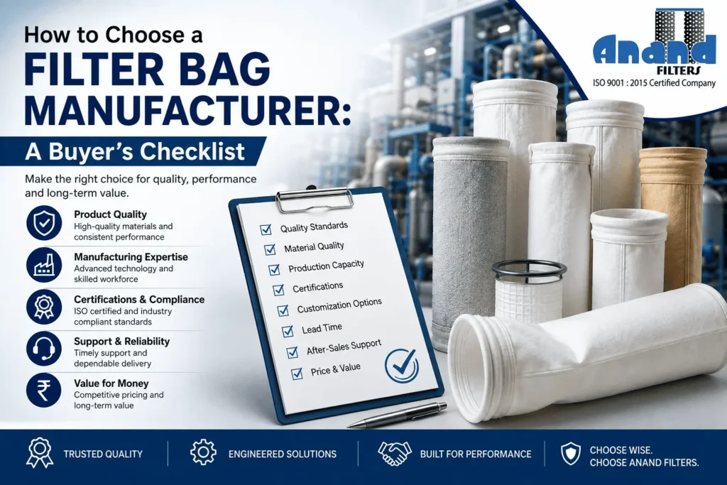 filter bag manufacturer for industrial filtration